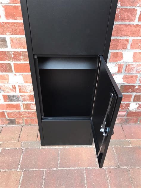 metz security steel mailbox